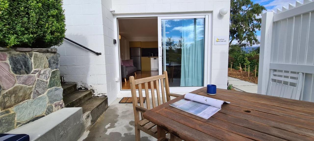 Kowhai Apartment - Private Opposite Golf Course Central ワナカ エクステリア 写真